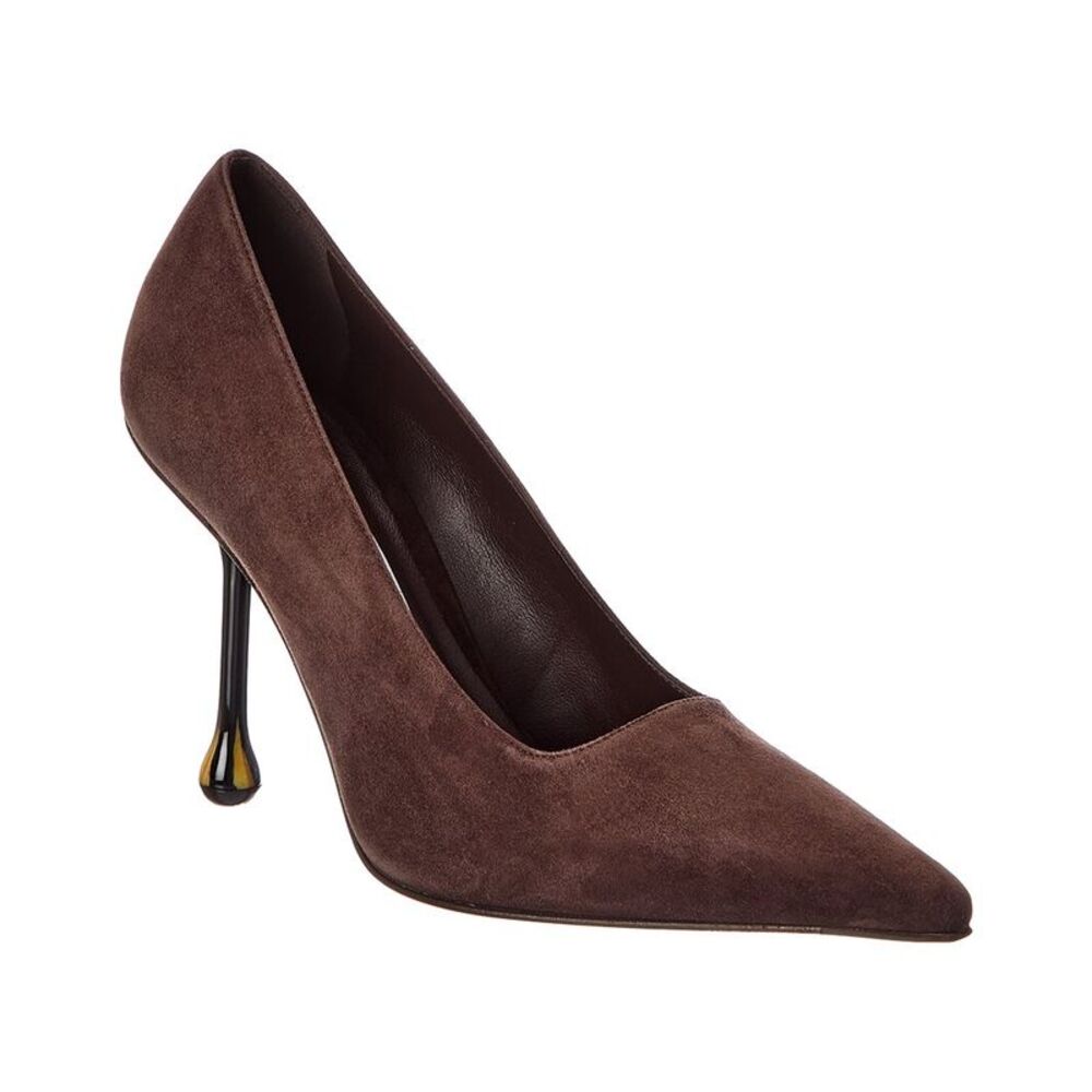 Jimmy Choo Ixia 95 Suede Pump, Brown